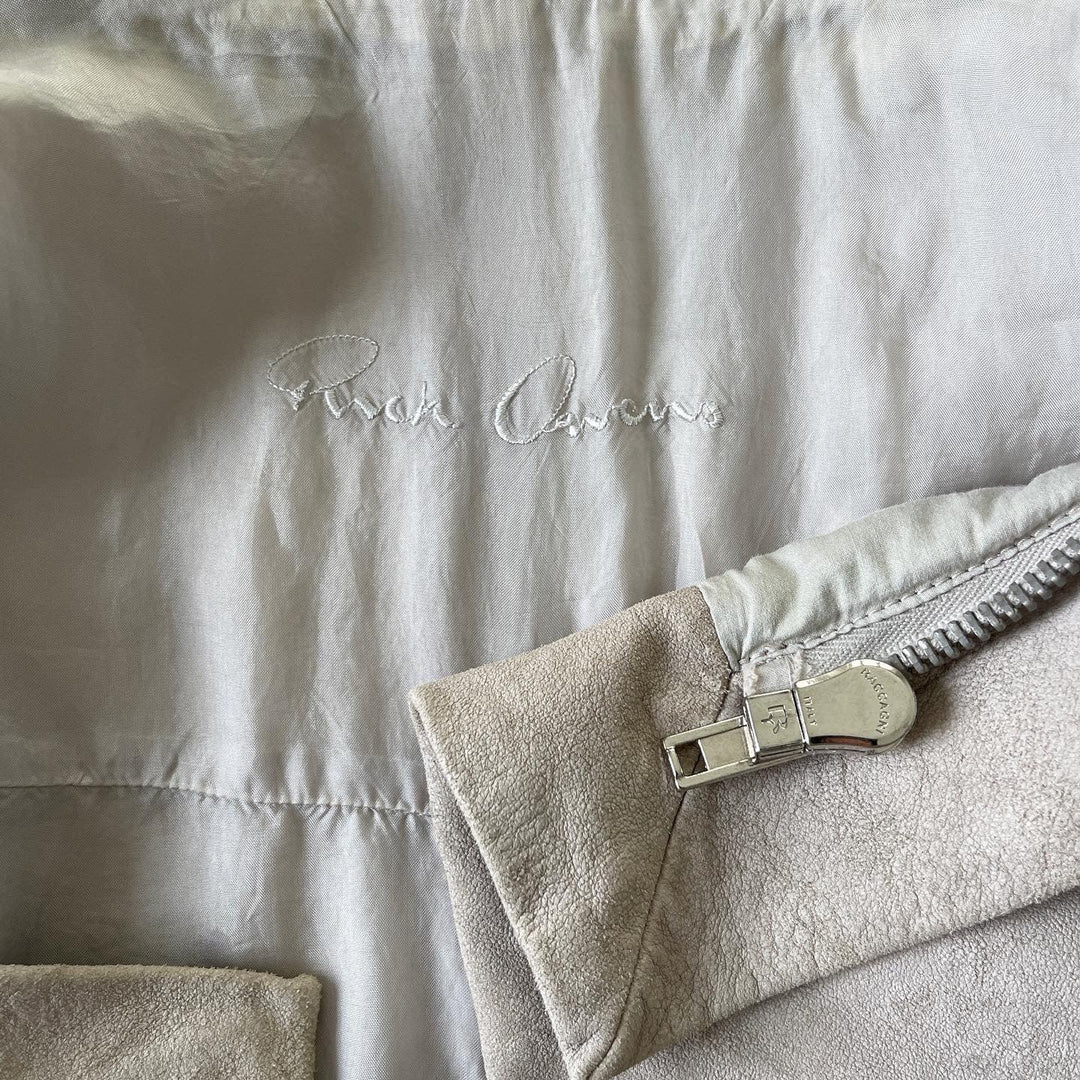 RICK OWENS - RICK OWENS Leather vest - AVVIIVVA.COM