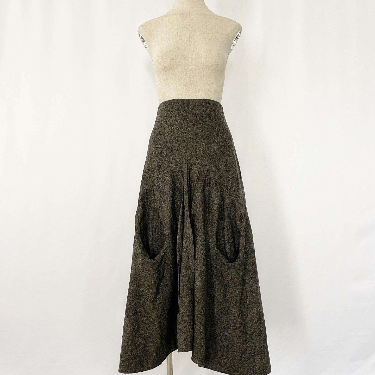 RUNDHOLZ - RUNDHOLZ Skirt - AVVIIVVA.COM