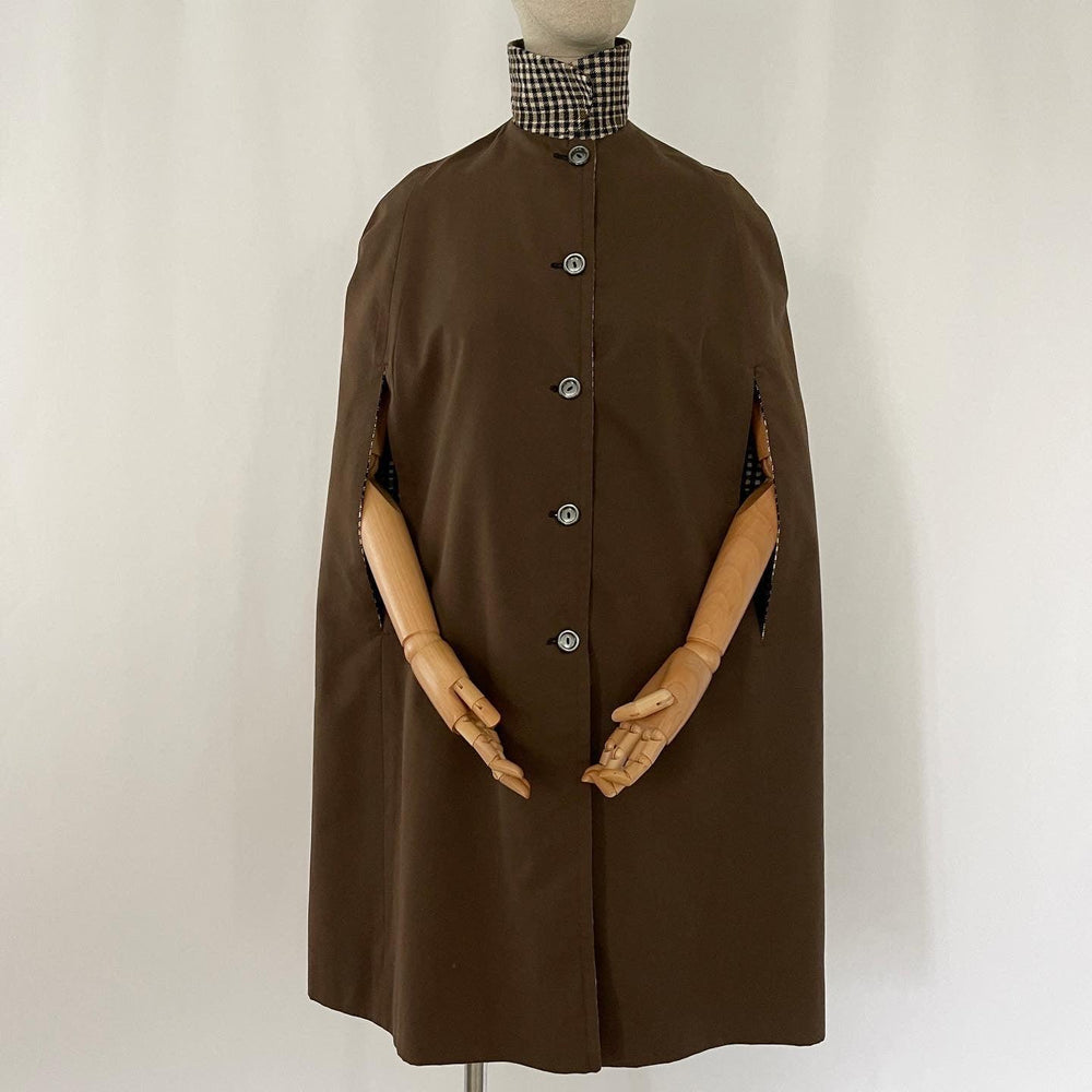 VINTAGE - VINTAGE REVERSIBLE CAPE - AVVIIVVA.COM
