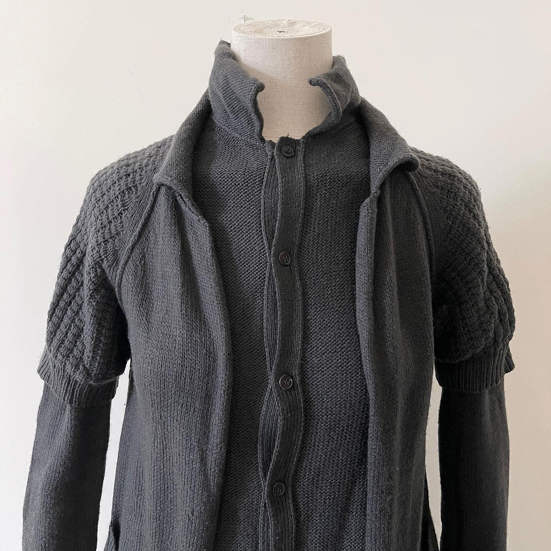 YOHJI YAMAMOTO - YOHJI YAMAMOTO Cardigan - AVVIIVVA.COM