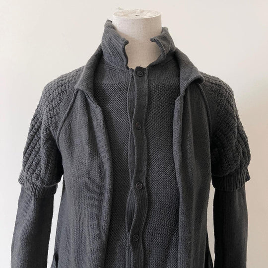 YOHJI YAMAMOTO - YOHJI YAMAMOTO Cardigan - AVVIIVVA.COM